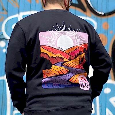 Image of Navy River Wye Sweatshirt