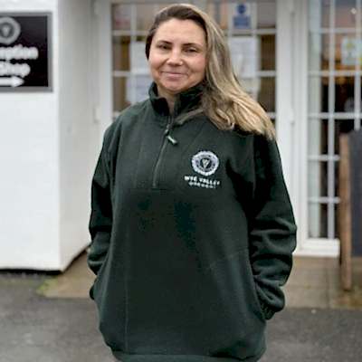 Image of Forest Green 1/4 Zip Fleece