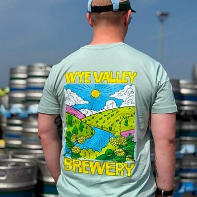 Image of River Wye Illustration Tee (Sage)